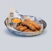 Deep Fried Mozzarella And Dip